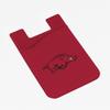 Guard Dog Silicone Credit Card Holder/Phone Wallet - Arkansas Razorbacks view 3
