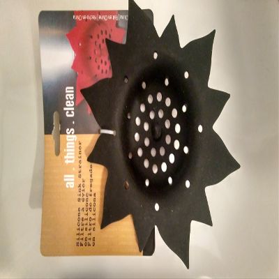 Black Silicone Sink Strainer