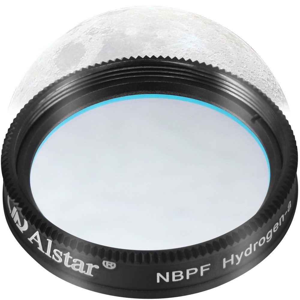 Alstar 1.25" Narrowband NBPF Hydrogen-a 12nm Filter - Enhances The Contrast Between Object and Sky - Allows You to Take Images Even Under Urban Skies