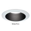 HALO 6100BB 6" White Recessed Lighting Trim Rings (Narrow and Oversized, Set of 2) view 3