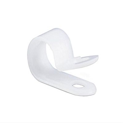 Del City 1" Nylon Cable Clamps - 25 Pack