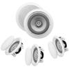 OSD Audio ICE800WRS 8" in-Ceiling/in-Wall 300W Water-Resistant Outdoor Speaker Set of 4 Speakers view 1