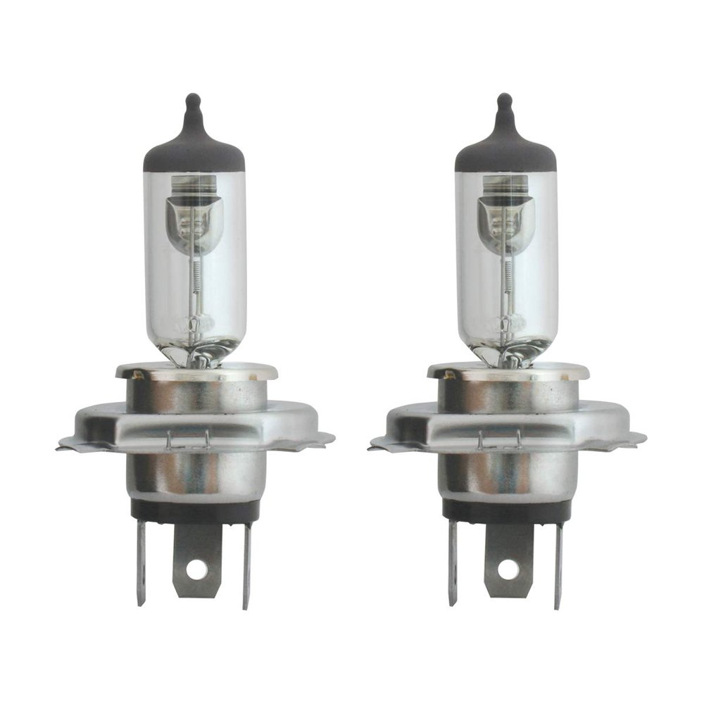 GG Grand General 82090 Clear H4 Headlight Halogen Bulbs Twin Pack, 12V, 100/90W