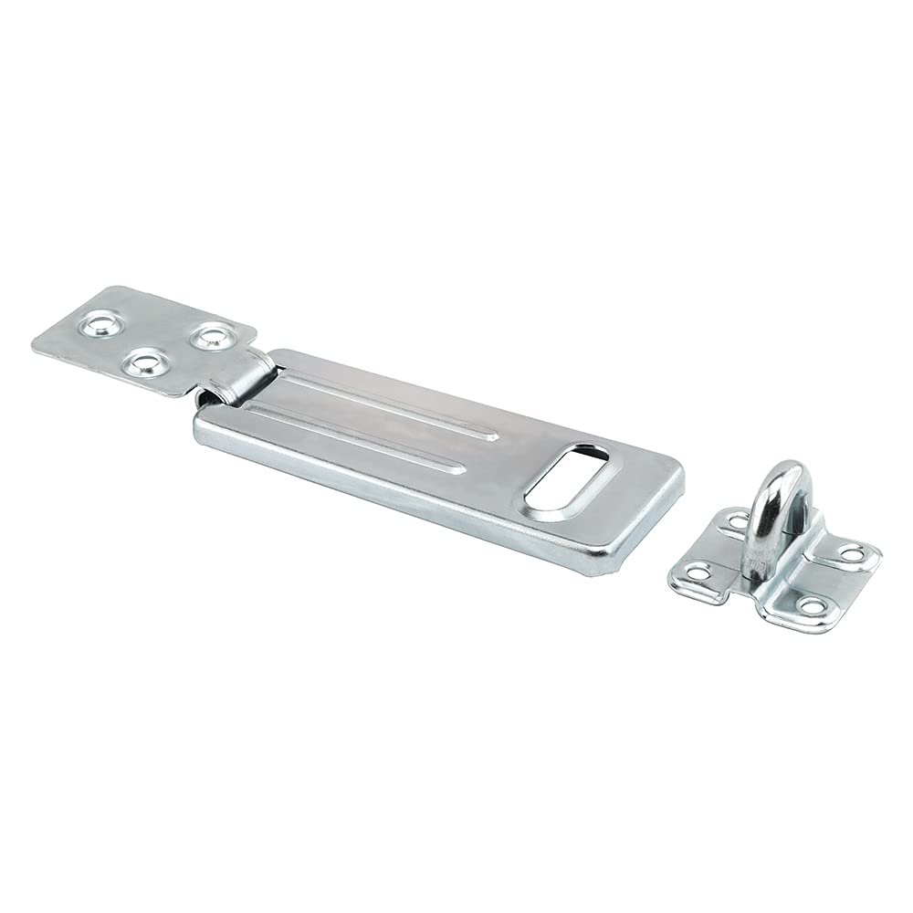 Prime-Line MP5054 Safety Hasp, 4-1/2 In., Steel Construction, Zinc Plated Finish (Single Pack)
