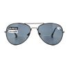 Bifocal Magnification Lens Sunglasses Unisex Classic Aviator Reader Gunmetal view 2