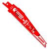 Diablo Demo Demon Carbide Teeth Reciprocating Saw Blade for General Purpose Cuts - 6" Length, 6/9 TPI - DS0609CGP view 1