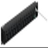 Panduit P12B46M G5 Basic PDU with Power Cord, Horizontal Mounted, 20A, 208V Single Phase view 1