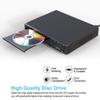 LP-099 Multi Region Code Zone Free PAL/NTSC HD DVD Player CD Player with HDMI AV Output & Remote & USB Input & MIC Input - Compact Design (Black) view 3