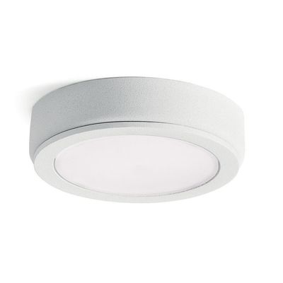 4D12V27 4D 12 Volt LED Under Cabinet Puck Light - 2700K, Textured White