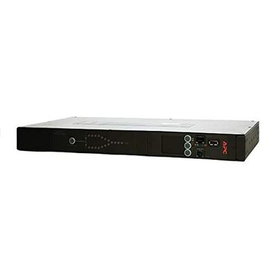 APC Rack ATS, Rack-Mount Transfer Switch 120V/20A, (10) 5-20R Outlets, (AP4452)