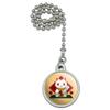 GRAPHICS & MORE Cute Lucky Cat Maneki-Neko Ceiling Fan and Light Pull Chain view 1