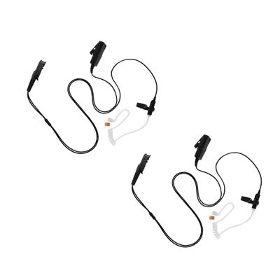 Arrowmax 2 Pack ASK4032-AX Earpiece w/Mic Compatible with Motorola Radio R5 XPR 3300e XPR3500 XPR3300 XPR3300e XPR3500e XPR3300 XPR3500 2-Wire Surveillance Headset