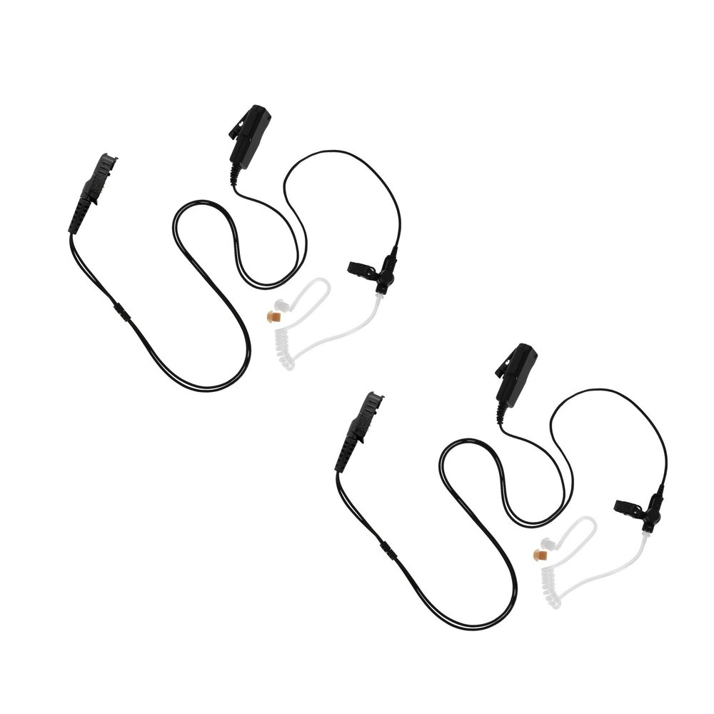 Arrowmax 2 Pack ASK4032-AX Earpiece w/Mic Compatible with Motorola Radio R5 XPR 3300e XPR3500 XPR3300 XPR3300e XPR3500e XPR3300 XPR3500 2-Wire Surveillance Headset