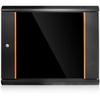 iStarUSA Accessory WMZ955-KBR1U 9U Swing-Out Wallmount Cabinet Brown Box view 2