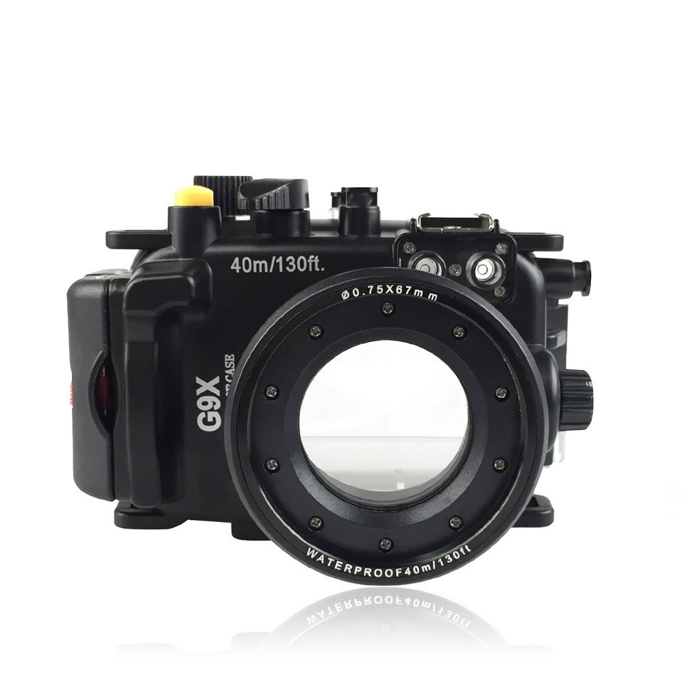 Seafrogs for Canon G9X 40m/130ft Underwater Housing Camera Diving Waterproof Housing case