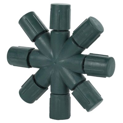 Vickerman LED Set Green Coaxial 8Way Splitter 2/Bg