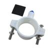 Drain Saddle Valve with 1/4 inch Quick Connect for Under-sink Reverse Osmosis (RO) Systems, 6 feets 1/4 inch Tubing Hose Pipe for RO Water Filter System (white pipe) view 2