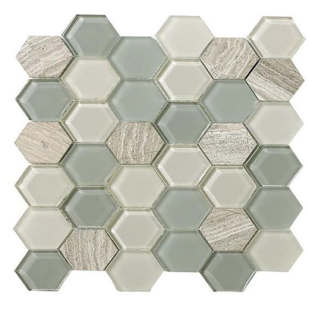 Hybrid Hexagon Series - Deep Gray - SKU #: DC0041