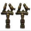 Birds on Tree Branch 1.63" Lamp Finial for Lamp Shade, Antique Brass, Set of 2 view 1