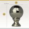 Royal Designs, Inc. F-104SL-2 Large Ball Lamp Finial for Lamp Shade, 2 Inch, Polished Silver, Set of 2 view 3