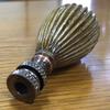 Royal Designs Vase Shaped 3.5" Lamp Finial for Lamp Shade, Antique Brass - Set of 2 view 2