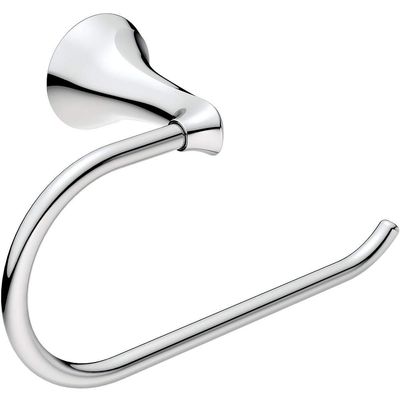 Moen MMY1509CH Darcy Single Post Toilet Paper Holder with Press & Mark Chrome