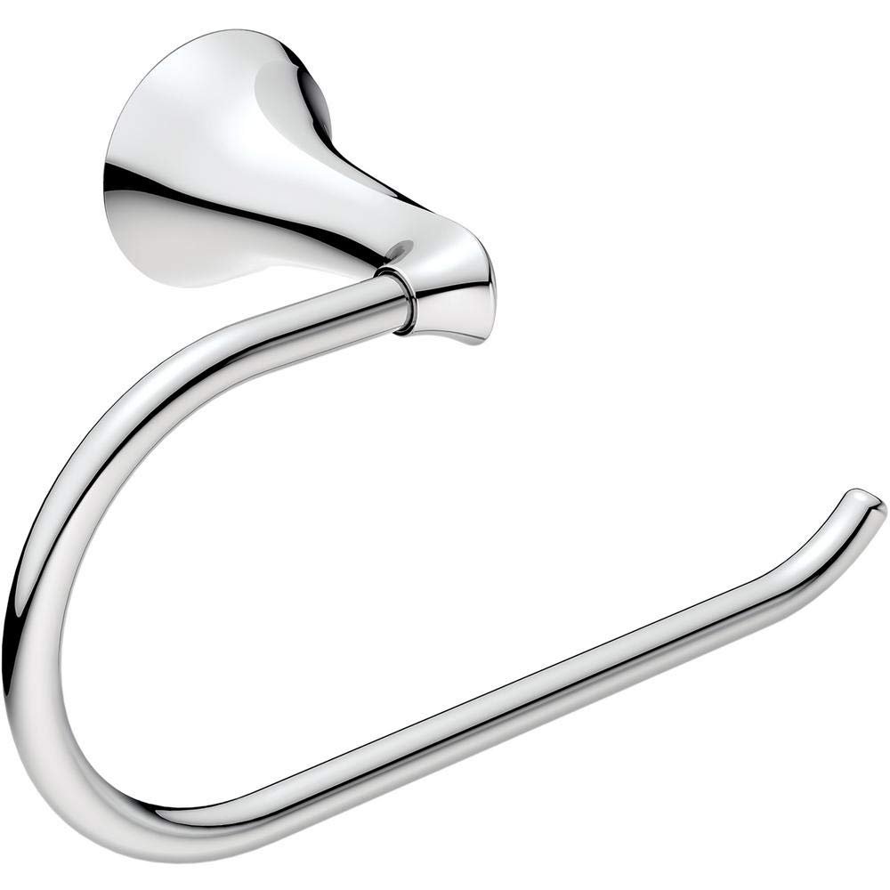 Moen MMY1509CH Darcy Single Post Toilet Paper Holder with Press & Mark Chrome