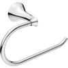 Moen MMY1509CH Darcy Single Post Toilet Paper Holder with Press & Mark Chrome view 1