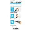 Moen MMY1509CH Darcy Single Post Toilet Paper Holder with Press & Mark Chrome view 2