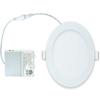 LED FANTASY 6-Inch 15W 120V Recessed Ultra Thin Ceiling LED Light Retrofit Downlight Wafer Panel Slim IC Rated ETL Energy Star 1000 Lumens (Warm White 3000K, 1 Pack) view 1