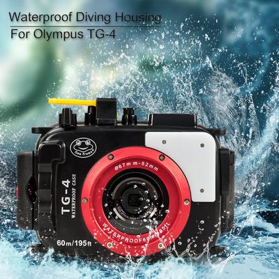 Seafrogs 40M/130FT Underwater Camera Housing Waterproof Case for Nikon Z6II Z7II with Standard Port