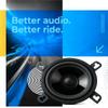 5.25" Speakers,Dual Cone Car Speaker,5 Door speakers,Full Range,65W Max, 4 Ohm,Wide Frequency Response,Enhanced Bass,Polypropylene Cone,Rubber Surround,OEM Replacement,Coaxial,Car Stereo System view 2
