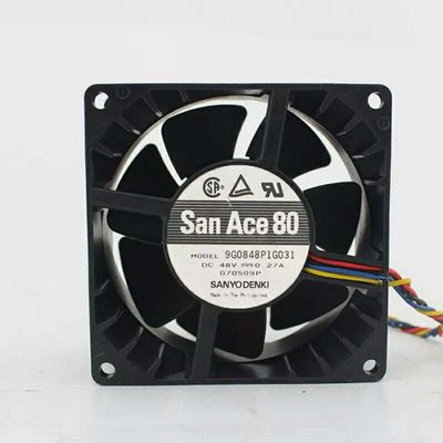 For SanAce80 9G0812P1F031 12V 0.58A 8038 8CM DEL server fan
