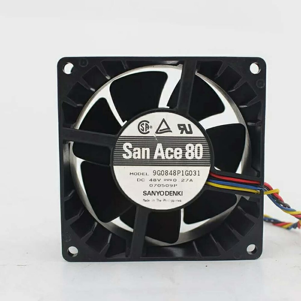 For SanAce80 9G0812P1F031 12V 0.58A 8038 8CM DEL server fan