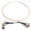 35 Foot BNC Right Angle Male to BNC Male RG179 75 Ohm Cable by Custom Cable Connection view 3