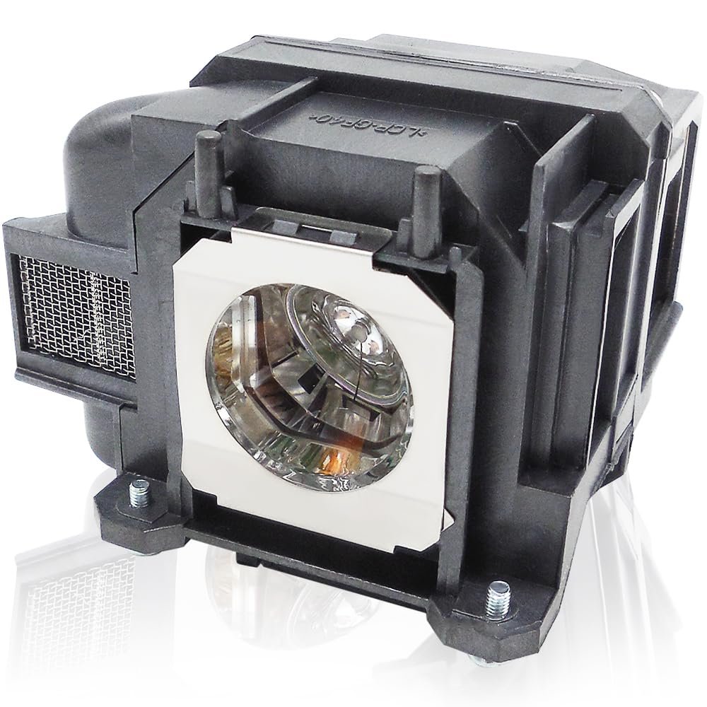 Supermait EP78 Replacement Projector Lamp Bulb with Housing Compatible with elplp78 Compatible with EB-945 EB-955W EB-965 EB-98 EB-S17 EB-S18 EB-SXW03 EB-SXW18 EB-W18 EB-W22 EB-W28 EB-X03 EB-X18