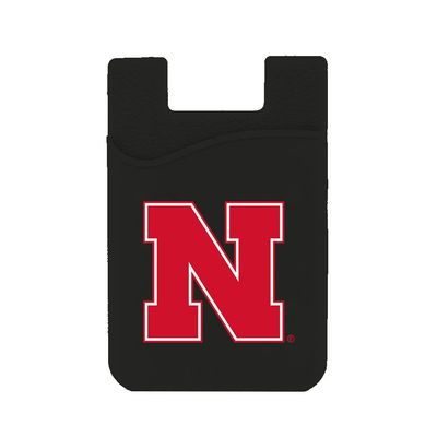 Guard Dog Silicone Credit Card Holder/Phone Wallet - Nebraska Cornhuskers