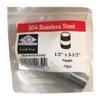 Smith-Cooper International Nipple SS 1/2" X 3.5 view 2
