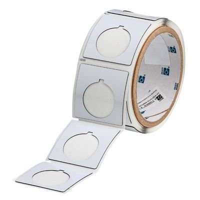 Brady THTEP169-593-.25, 115890 Push Button Label, Roll of 250 pcs