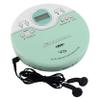 Studebaker SB3703MW Joggable Personal CD/MP3 Player with Audio Book Compatibility, Bookmark Feature and FM PLL Radio - Mint/White view 1