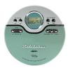 Studebaker SB3703MW Joggable Personal CD/MP3 Player with Audio Book Compatibility, Bookmark Feature and FM PLL Radio - Mint/White view 2