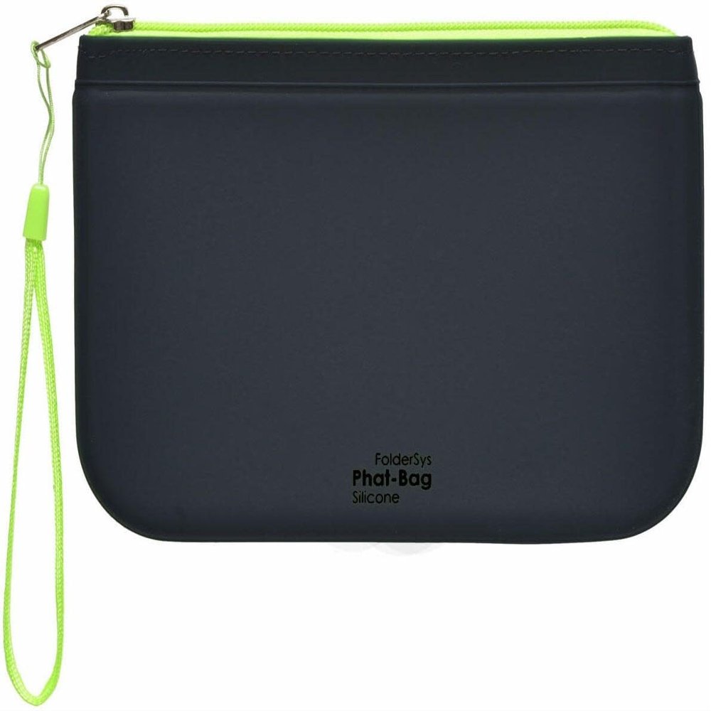 A6 Zip Bag Grey, iPad Mini Tablet Case with Strap