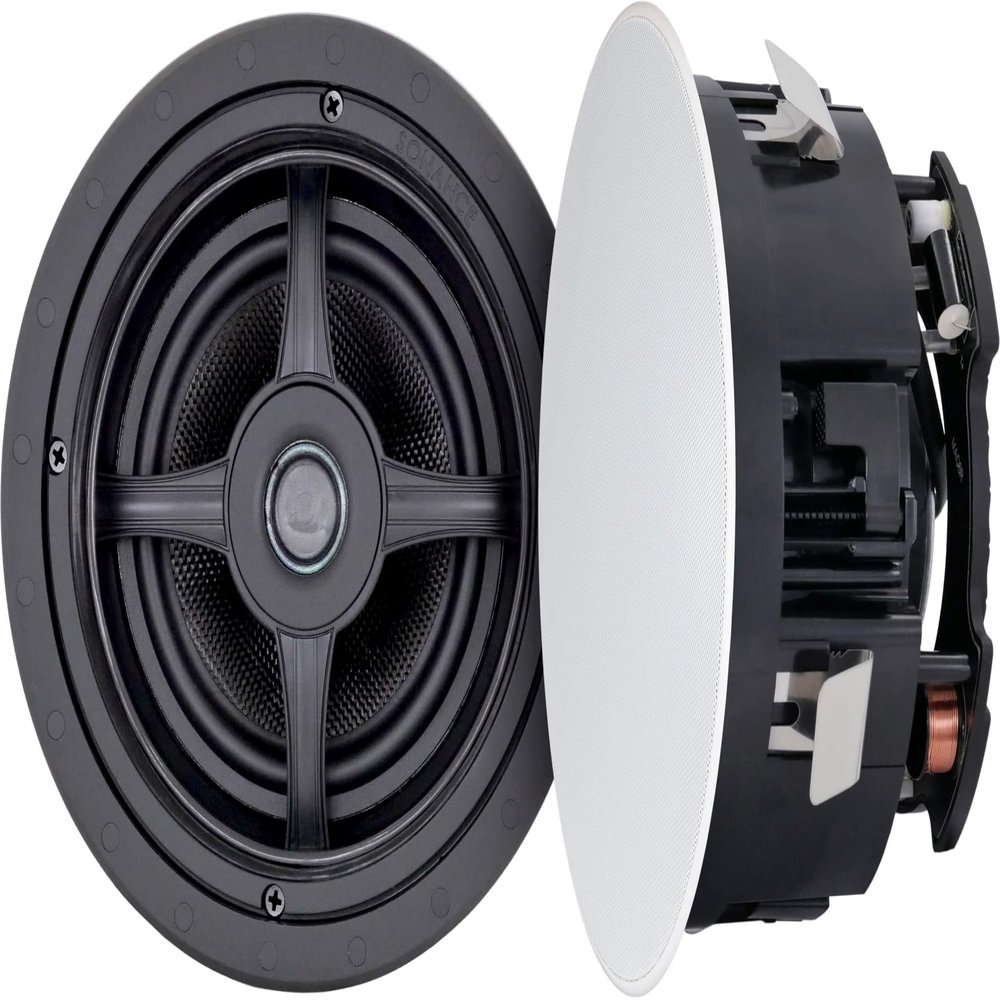 Sonance MAG6R - 6-1/2" 2-Way in-Ceiling Speakers (Pair) - Black