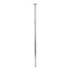Utopia Alley Rustproof Wall Mounted L-Shaped Corner Rod | Vertical Ceiling Support Bar for Shower Curtain Rod, Includes Flange and Eyeloop, Ideal for Connecting Shower Rod, Chrome view 1
