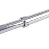 Utopia Alley Rustproof Wall Mounted L-Shaped Corner Rod | Vertical Ceiling Support Bar for Shower Curtain Rod, Includes Flange and Eyeloop, Ideal for Connecting Shower Rod, Chrome view 3