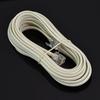 Conext Link RJ11 6P4C Modular Telephone Extension Cable Phone Cord Line Wire (15 Feet, Beige) 33206 view 1