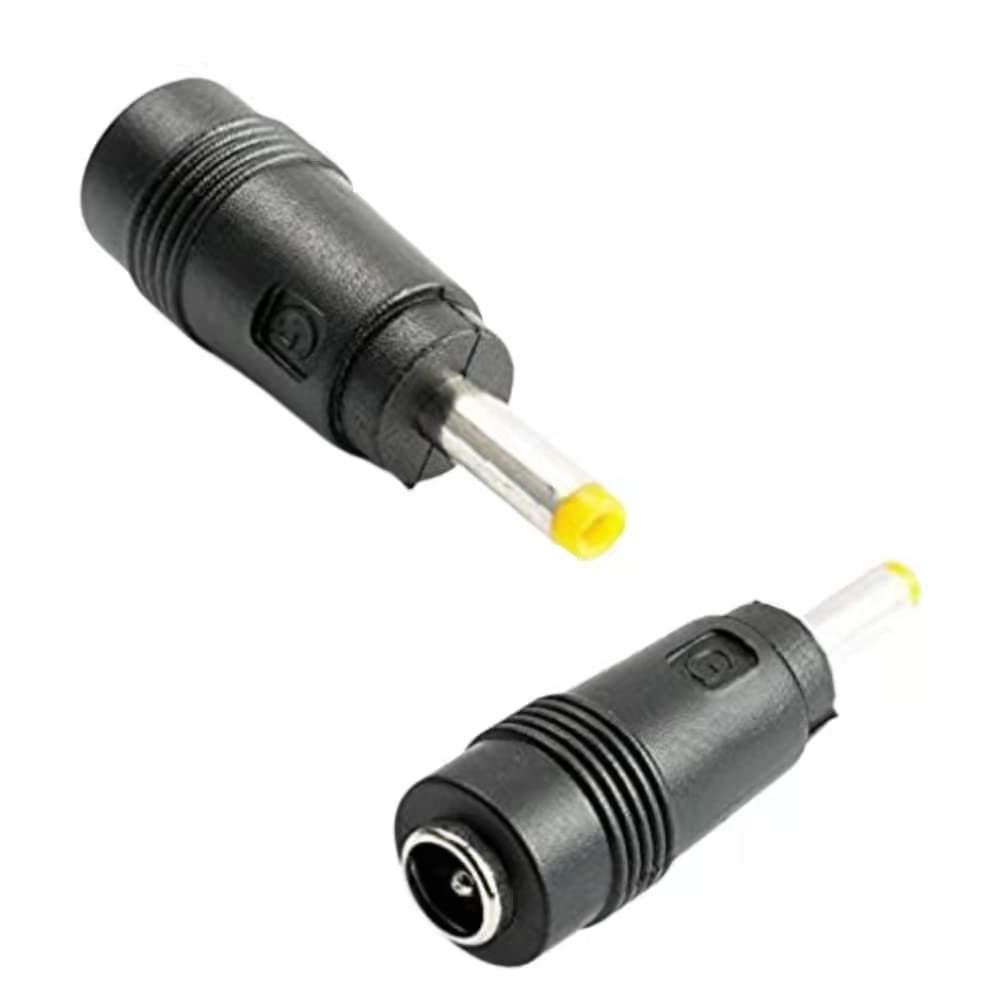 10pc 5.5x2.1mm Female to 4.0x1.7mm / 2.5x0.7mm Male DC Power Plug Adapter (4.0x1.7mm 10pcs)
