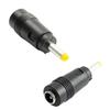 10pc 5.5x2.1mm Female to 4.0x1.7mm / 2.5x0.7mm Male DC Power Plug Adapter (4.0x1.7mm 10pcs) view 1