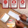 XFasten Double Sided Carpet Tape for Area Rugs, 4 Inch x 30 Yards Heavy Duty Anti Slip Rug Grip Tape, Works as Rug Gripper, Residue Free, Wood Safe, Easy Removal for Hardwood and Laminated Floors view 3