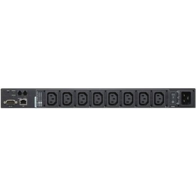 Aten - PE6208AVG - ATEN eco PDU PE6208AVG 8-Outlets PDU - Switched Outlet Monitored - IEC 60320 C20-8 x IEC 60320 C13-120 V AC, 230 V AC - Network (RJ-45) - 1U - Rack-mountable